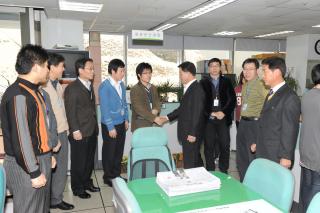 부시장 부서 순시 사진