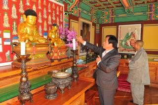 회암사 현장방문 사진