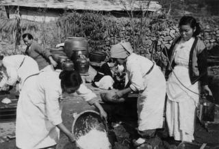 1960년대 일영유원지 역마차 의 사진