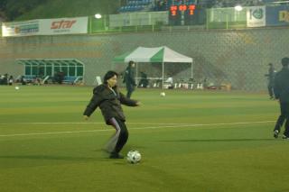 K3 축구경기관람 의 사진