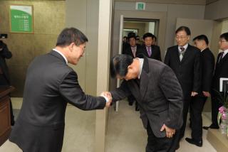 김준호부시장 사령장 의 사진