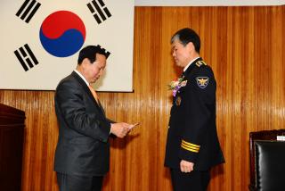 제6대 이조훈 경찰서장 명예퇴임식 의 사진