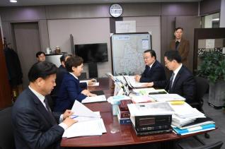 국토부 김현미 장관 면담 의 사진