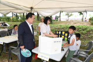 천만송이 천일홍 축제 의 사진