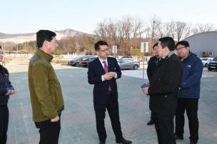 몽골 국장 공공승마장 방문 의 사진