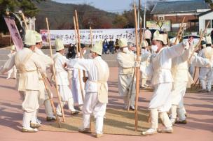 상여와회다지소리 정기공연 의 사진