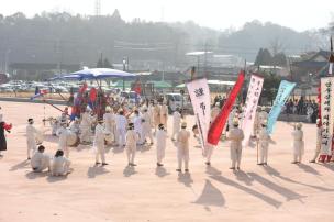 상여와회다지소리 정기공연 의 사진