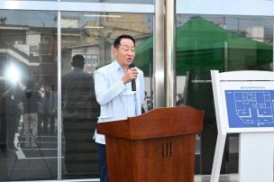 회천1동 임시청사 안전기원 고사 의 사진