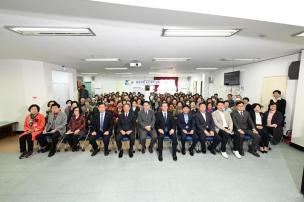 회천노인대학 입학식 의 사진