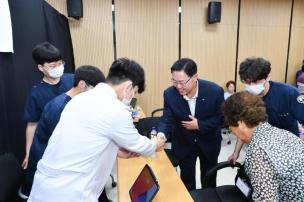 동국대학교 한의과대학 의료봉사 의 사진