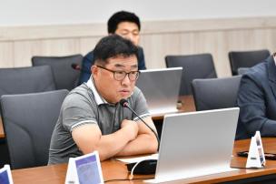 양주 꽃길 조성사업 실적 보고회 의 사진