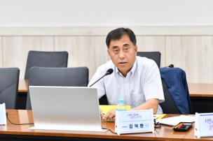 양주 꽃길 조성사업 실적 보고회 의 사진