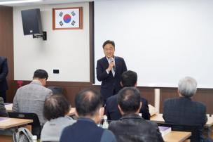 한국작가회의 양주지부 정기총회 의 사진