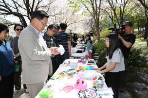 백석읍 주민자치회 플리마켓 사진