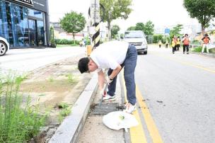 자원봉사 클린데이 의 사진