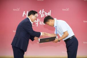 월례조회 의 사진