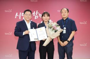 월례조회 의 사진