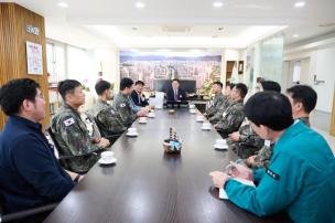 예비군 지휘관 간담회 사진