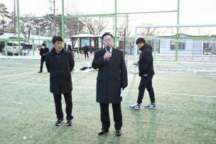 후지에다시 축구팀 방문 사진