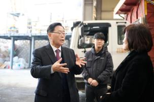 대현수지 기업방문 의 사진