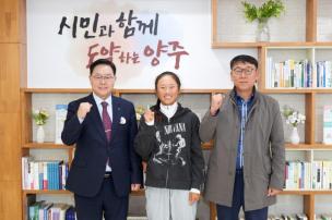 오지윤 선수 면담 사진