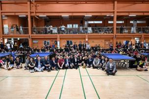 양주시협회장기 탁구대회 의 사진