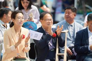 회천3동 주민총회 및 차 없는 도로 행사 의 사진