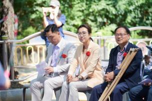 회천3동 주민총회 및 차 없는 도로 행사 의 사진
