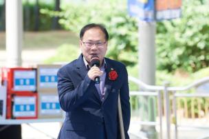 회천3동 주민총회 및 차 없는 도로 행사 의 사진