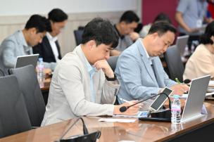 gtx-c 양주역 정차 타당성조사 용역 착수보고회 의 사진