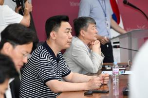 gtx-c 양주역 정차 타당성조사 용역 착수보고회 의 사진