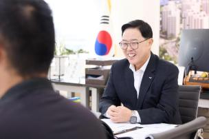 양주시 공무직노동조합 간담회 의 사진