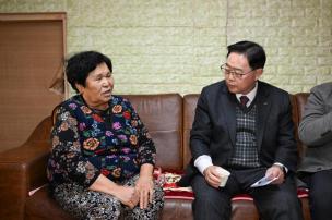 홀몸 어르신 위문 사진