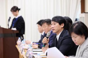 장흥면 순회간담회 의 사진