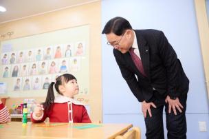 지엘유치원 방문 사진