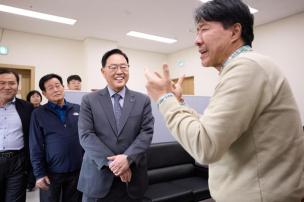 관내 장애인 시설 방문 사진