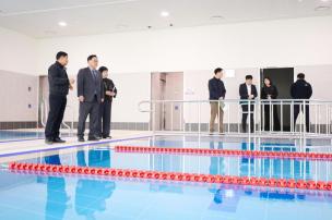 반다비 체육센터 현장방문 사진