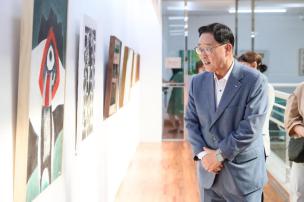 한국미술협회 양주지부 여름을 걷다 의 사진
