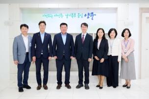 동두천양주교육지원청 신임 교육장 내방 사진