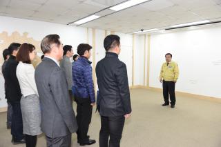  전보,승진자 임용장 수여 사진