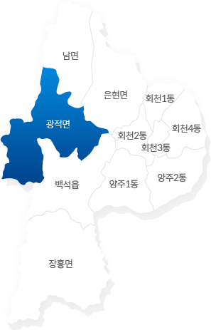 광적면의 지도의위치를 표시한지도입니다.