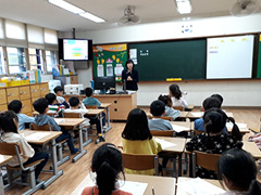 학교 구강보건사업 운영 장면2