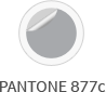 PANTONE 877c